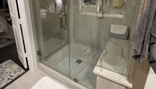 Bathroom remodeling project