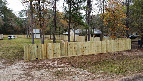 Fence and outdoor work