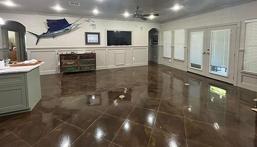 Flooring installation project